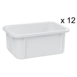 Bac plastique - Longueur 300 à 400 mm - 5 et 10L - Vepabins - Image 4