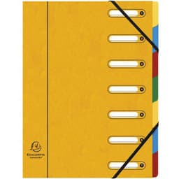 Trieur à fenêtres 7 compartiments - Coloris assortis - Lot de 8 - Image 5