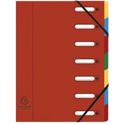 Trieur à fenêtres 7 compartiments - Coloris assortis - Lot de 8 - Image 7