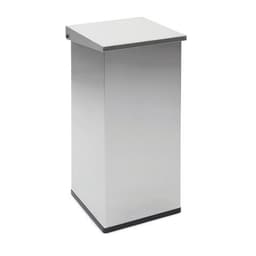 Poubelle Carro lift avec amortisseur 110 Litres inox - Image principale