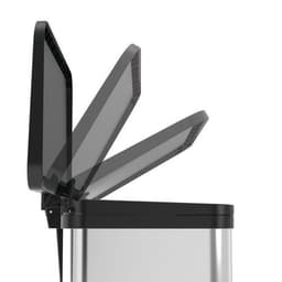 Poubelle Öko Duo Plus L 17 + 9 L - Hailo, Matériau : acier inoxydable - Image 6