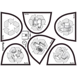 Poubelle plastique agroalimentaire 30 L rouge - Image 6