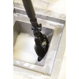 Brosse pour évacuations 275 mm Fibres Dures Noir - Image 2