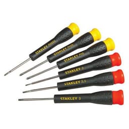 Jeu de 6 Micro tournevis fente et PH - Stanley - Image principale