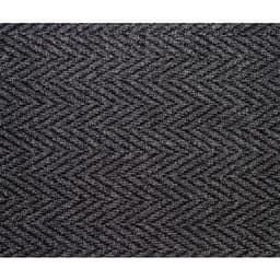 Tapis d'entrée polypropylène à chevrons 150 x 90 cm Anthracite - Image principale