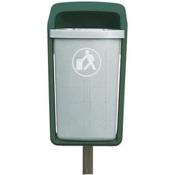 Poubelle urbaine Elégance 50 L vert anglais SULO - Image 4
