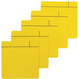 Lot de 5 aimantsean Management Notes Jaune - Image 3