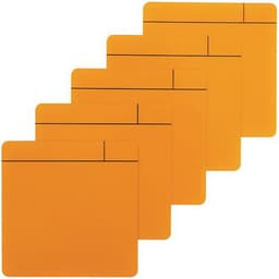 Lot de 5 aimantsean Management Notes Orange - Image 4