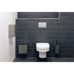 Porte-brosse WC Qbic Inox - Image 3
