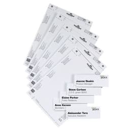 50 étiquettes bristols imprimable 14.9x5.25 cm - Image principale