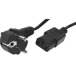 Cordon d'alimentation PC CEE7 / C13 noir - 2,5 m - Image principale