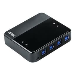Hub Aten US434 4 ports USB 3.1 Gen1 partagés sur 4 PC/Mac - Image principale