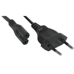 Cordon d'alimentation bipolaire pour PC portable noir -3,0 m - Image principale