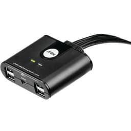 Hub Aten US424 4 ports USB 2.0 commutables vers 4 PC/MAC - Image principale