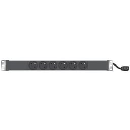 Multiprise 19'' 6 prises / cordon C14 - Image principale