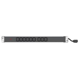 Multiprise 19'' 9 prises C13 / cordon C14 avec voyant - Image principale