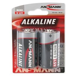 Lot de 2 piles alcalines 1514-0000 LR20 / D - Image principale