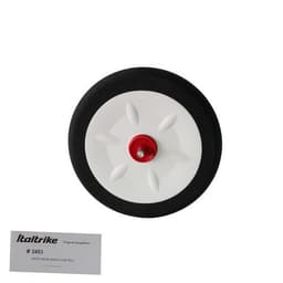 Roue blanche avec axe ref 2453 - Image principale