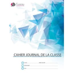 Cahier préparation de classe 24x32 cm - 78 pages Semaine sur 2 pages - Image principale