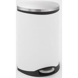 Poubelle Shell pour le tri sélectif 44L, Matériau : Acier inox - Image principale
