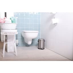 Poubelle à pédale Belle Deluxe 3L, Matériau : Inox - Image 3
