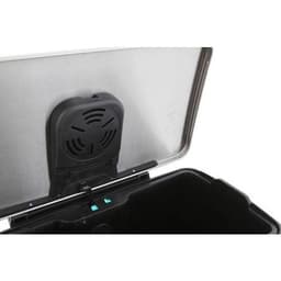 Poubelle à pédale E-Cube rectangulaire - 50 L, Matériau : Inox - Image 2