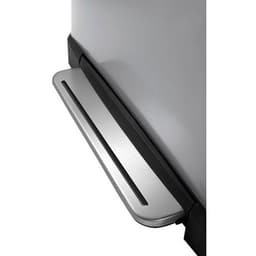 Poubelle à pédale E-Cube rectangulaire - 50 L, Matériau : Inox - Image 3