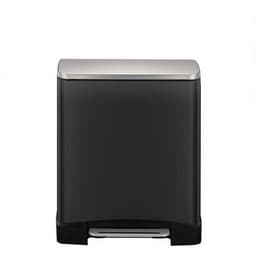 Poubelle à pédale E-Cube Tri-sélectif 10+9 L, Matériau : Acier - Image 8