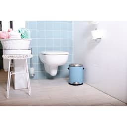 Poubelle à pédale Belle Deluxe 5 L  - EKO, Coloris : Bleu clair - Image 2