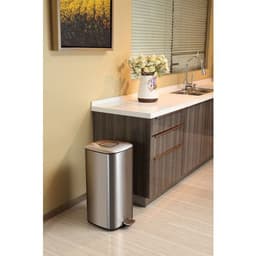 Poubelle Regent Step Bin 20L - EKO, Matériau : acier inoxydable - Image 9
