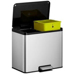 Poubelle à pédale Essential Recycler Step Bin 15+15 L inox m - Image 11