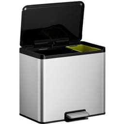 Poubelle à pédale Essential Recycler Step Bin 20+9 L inox ma - Image 6