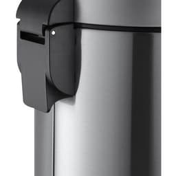 Poubelle à pédale Maggey 30L inox mat - Image 8