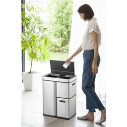 Poubelle élégante Mirage Plus Sensor Recycler 30+15+15 L - Image 13