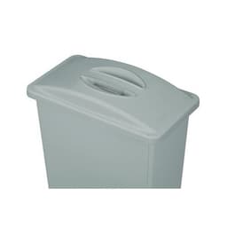 Couvercle fermé pour poubelles SLIM JIM® 60 et 87 L - Haut. 7 cm - Rubbermaid - Image 2