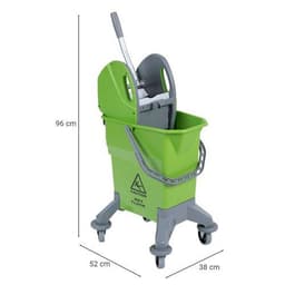 Seau roulant avec presse à machoires - 25 L - Image 6