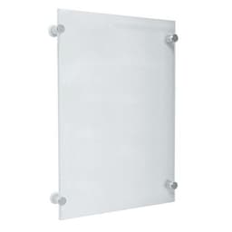Crystal Sign - Plaque de porte A3 Portrait - Image principale