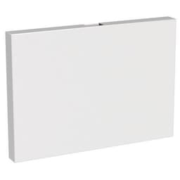 Piétement panneau fermé court 70 cm - Blanc - Vendu à l'unité - Image 3