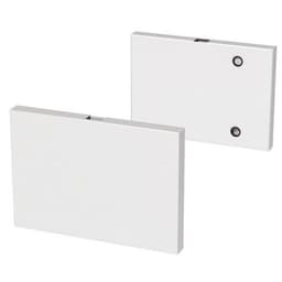 Piétement panneau fermé court 70 cm - Blanc - Vendu à l'unité - Image principale