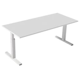 Bureau droit avec piétement réglable en T - Inesa - Image 2