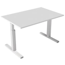 Bureau droit à manivelle avec piètement en T - Kelli - Image 2