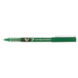 Stylo Roller Hi-Tecpoint V7 Pilot pointe aiguille 0.7 mm - vert - Image principale