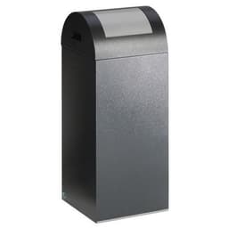 Poubelle tri anti-feu - 60 L - Antique trappe anthracite - Image principale