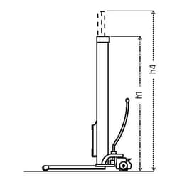 Gerbeur Kléos HM 500 - Capacité 500 kg - Image 9