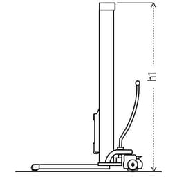 Gerbeur Kléos HM 1000 S16 - Capacité 1000 kg - Kleos - Image 2