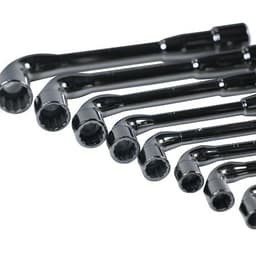 Jeu de 9 clés à pipe débouchées 6x12 pans - Manutan - Image 2