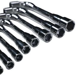 Jeu de 9 clés à pipe débouchées 6x12 pans - Manutan - Image 6