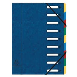 Lot de 6 Trieur harmonika® à fenêtres avec élastiques 9 compartiments - Image principale
