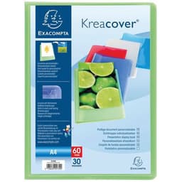 Protège-documents en PP semi rigide kreacover® 100 vues A4 - Image principale