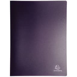 Protège-documents en PP opaque pochettes cristal 40 vues A4 - Image principale